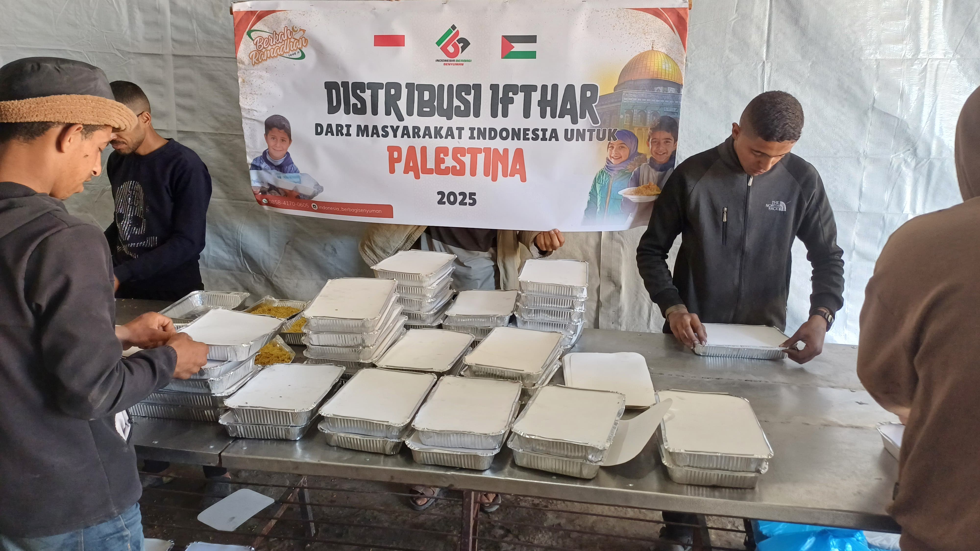Distribusi Ifhtor Takjil Palestina